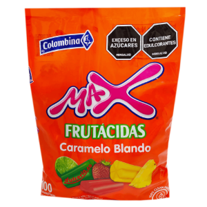 Max Frutacidas Surtidas x 100 Und