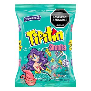 Chupeta Tipitin Sirenita x 50 Und