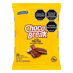 Chocobreak Frutal x 30 Und
