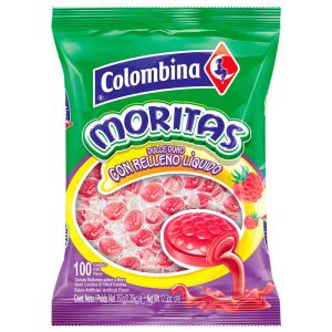 Moritas Rellenas Colombina x 100 Und
