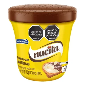 Nucita Crema Con Avellanas Esparcible Tarro x 350 g