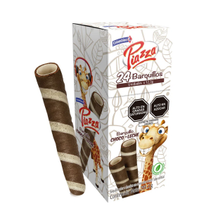 Piazza Barquillo Jirafa Vainilla x 24 Und