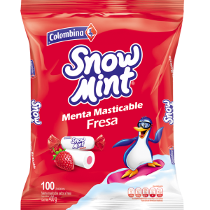 Menta Blanda Snow Mint Fresa x 100 Und