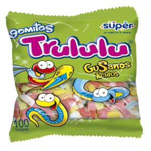 Trululu Gusanos Bolsa x 100 Und