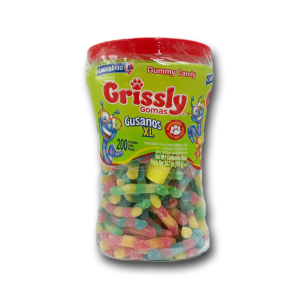 Grissly Gusanos Bombonera x 200 Und