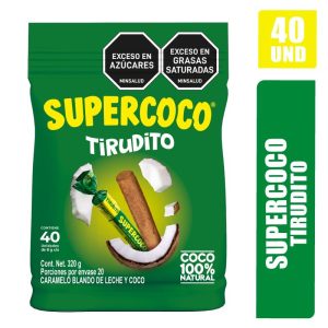 Supercoco Tirudito x 40 Und