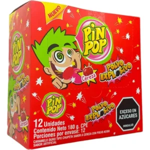 Pin Pop Polvo Explosivo x 12 Und