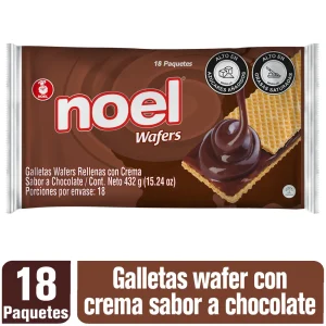 Galleta Wafer Noel Chocolate x 12 Und