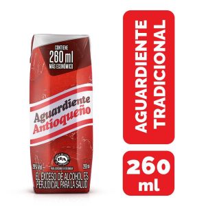 Aguardiente Antioqueño Rojo 260 ml