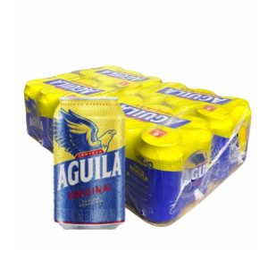 Cerveza Aguila Lata 330 ml Bandeja x 24 Und