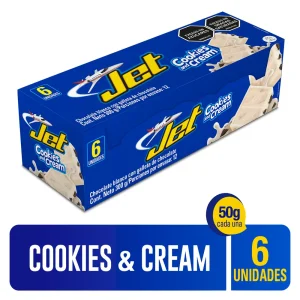 Jet Cookies And Cream x 6 Und