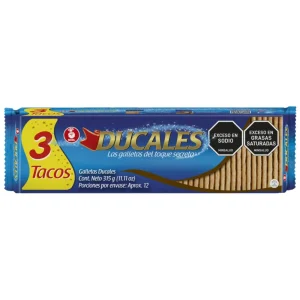 Galletas Ducales Noel 3 Tacos