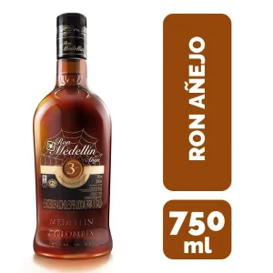 Ron Medellin Añejo 3 años 750 ml