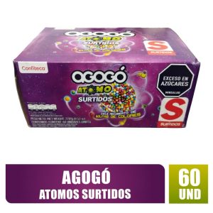 Agogo Atomo Surtido x 60 Und