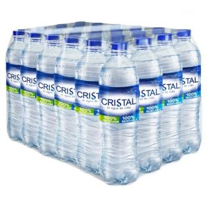 Agua Cristal 600 ml x 24 Und