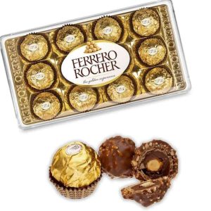 Estuche Ferrero Rocher Diamantado x 12 Und