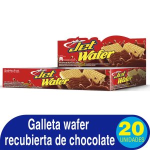 Wafer Jet Vainilla Caja x 20 Und