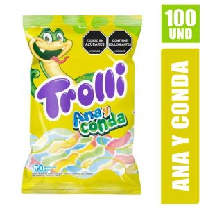 Goma Anaconda Trolli x 100 Und