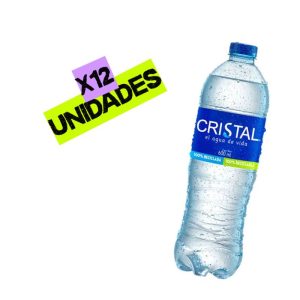 Agua Cristal 600 ml x 12 Und