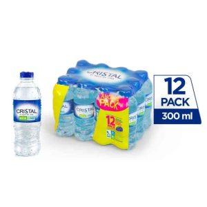 Agua Cristal Mini 300 ml x 12 Und