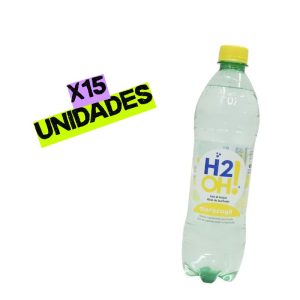 Agua H2O Maracuyá 600 ml x 15 Und