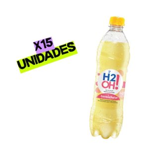 Agua H2O Manzana 600 ml x 15 Und
