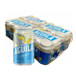 Cerveza Aguila Light Lata 330 ml Bandeja x 24 Und