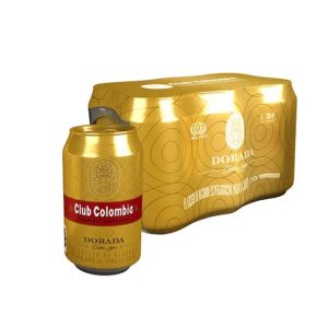 Club Colombia Lata Dorada 330 ml Six Pack