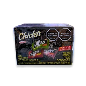 Chicle Adams Cubo Surtido x 100 Und