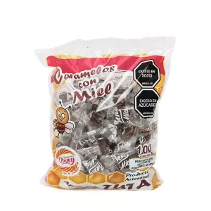 Caramelos Con Miel Tuta x 100 Und