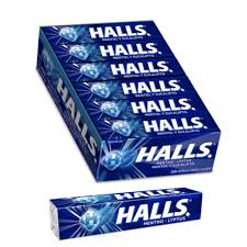 Halls Barra Menta x 12 Und
