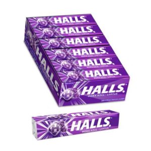Halls Barra Mora Azul x 12 Und