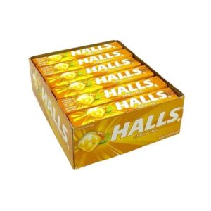 Halls Barra Miel x 12 Und