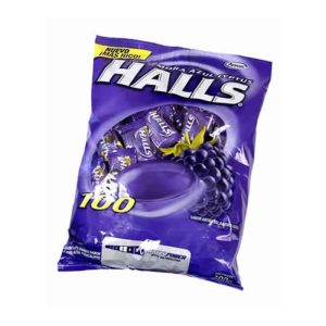 Halls Pepa Mora Azul x 100 Und