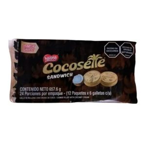 Cocosette Sandwich 6 Galletas x 12 Und