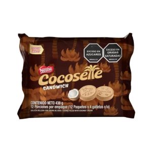 Cocosette Sandwich 4 Galletas x 12 Und