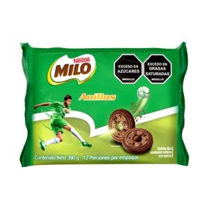 Galleta Milo Anillos 4 x 12 Und