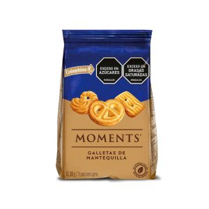 Galleta De Mantequilla Moments Bolsa x 280G