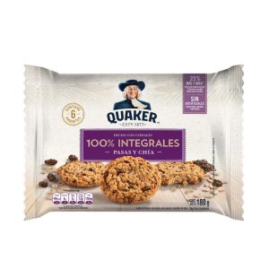Galleta Quaker Uvas Pasas y Chía x 6 Und