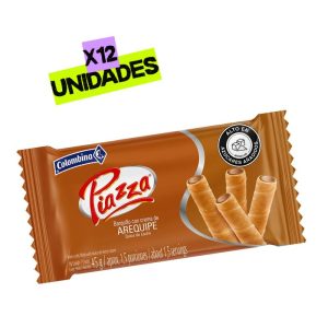 Piazza Barquillo Bandeja 45 Gr Arequipe x 12 Und