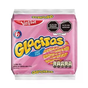 Galletas Glacitas Fresa x 6 Und