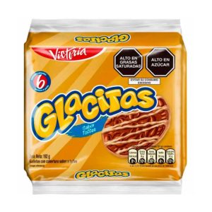 Galletas Glacitas Toffee x 6 Und