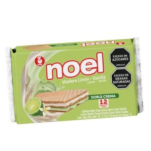 Galleta Wafer Noel Doble Crema Limón Vainilla x 12 Und