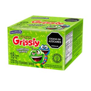 Goma Grissly Gusanitos x 18 Und