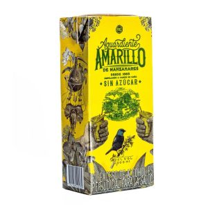 Aguardiente Amarillo De Manzanares 1000 ml Tetrapack