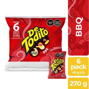 De Todito BBQ 45 Gr x 6 Und