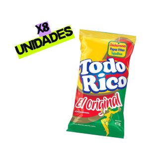 Todo Rico Natural 45 Gr x 8 Und