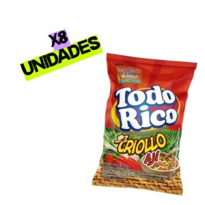 Todo Rico Criollo Aji 45 Gr x 8 Und