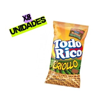 Todo Rico Criollo 45 Gr x 8 Und