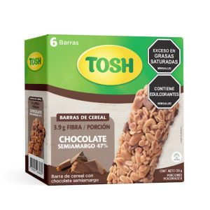 Tosh Barra Chocolate Caja x 6 Und